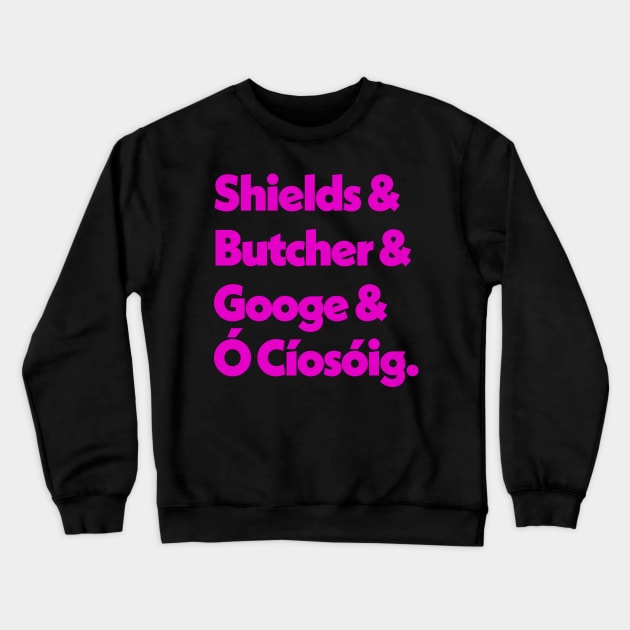 My Bloody Valentine Classic Line-Up Crewneck Sweatshirt by DankFutura